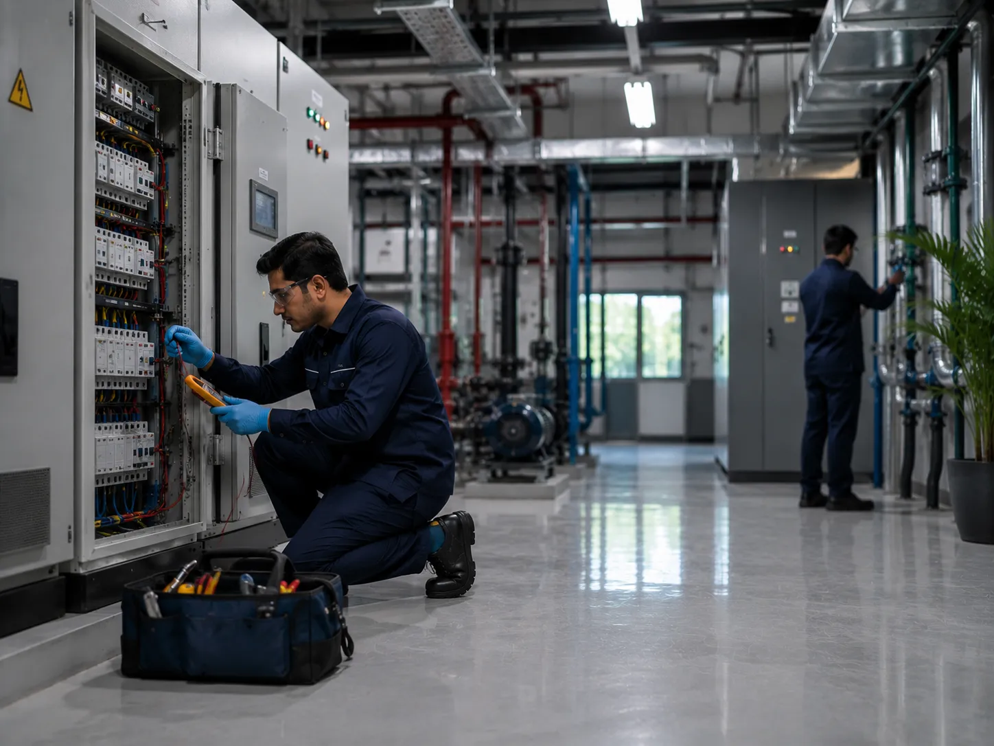 Mechanical, electrical and plumbing — Nirvana Property Management, Bangalore