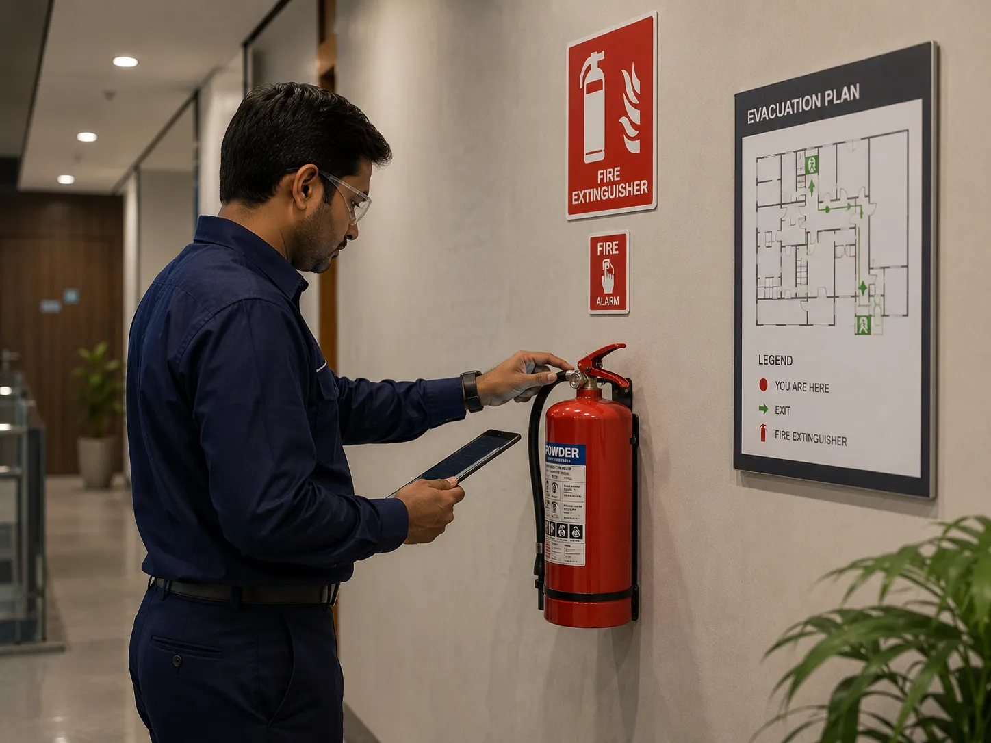 Fire and life safety — Nirvana Property Management, Bangalore